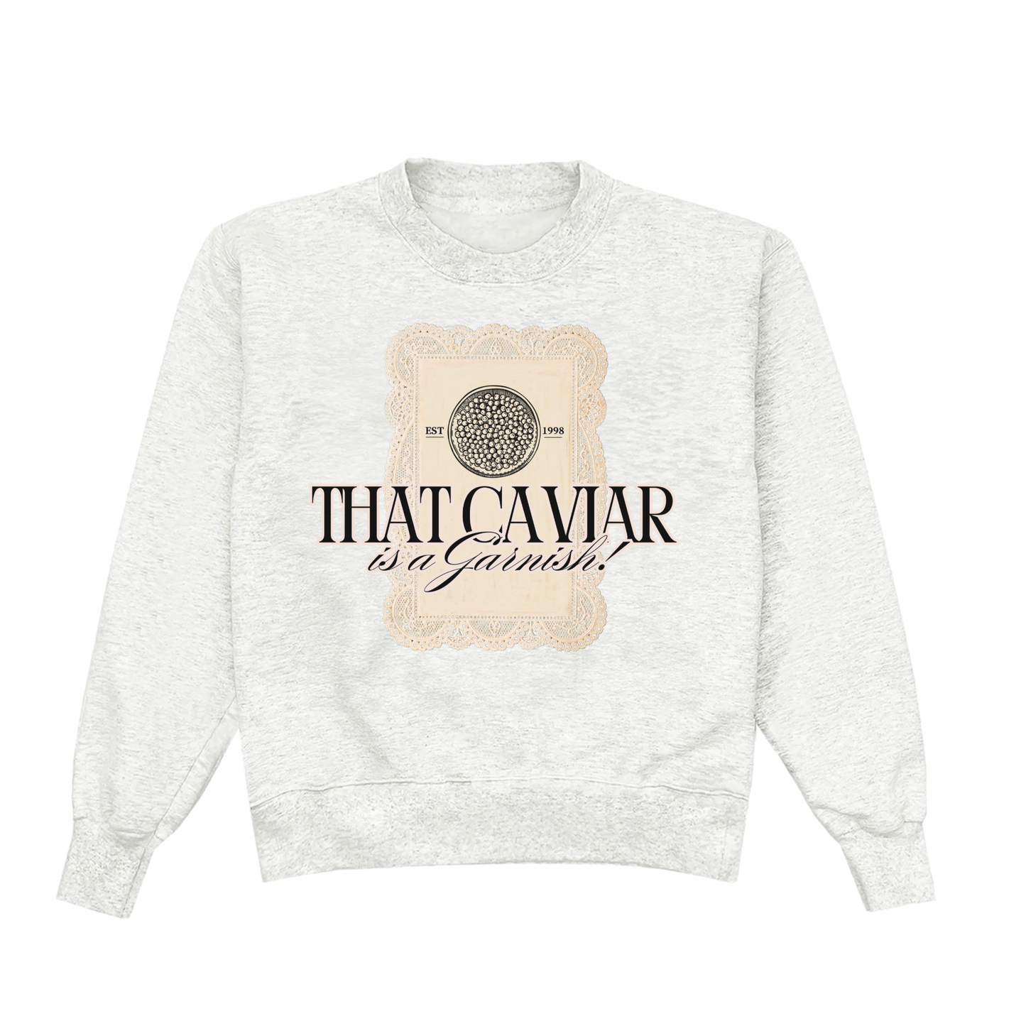 Caviar is a Garnish Crew