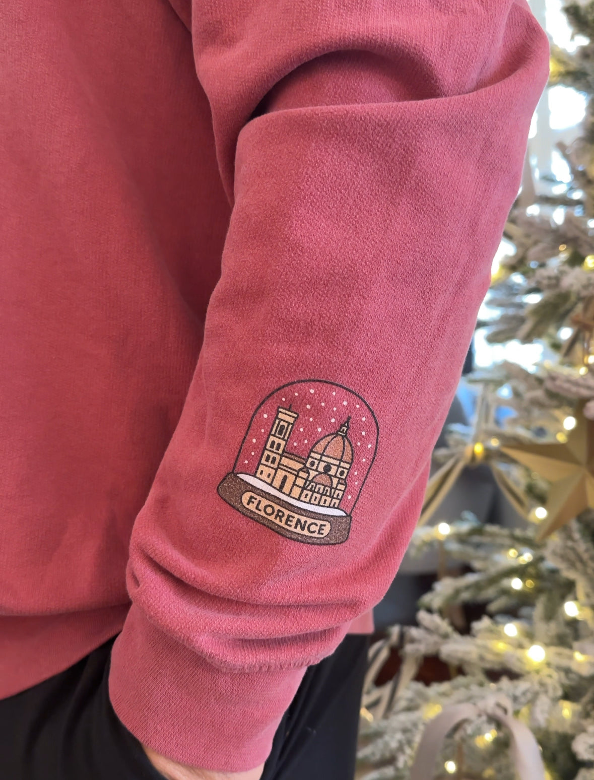 The Leaning Thing Crew (Sleeve Detail)