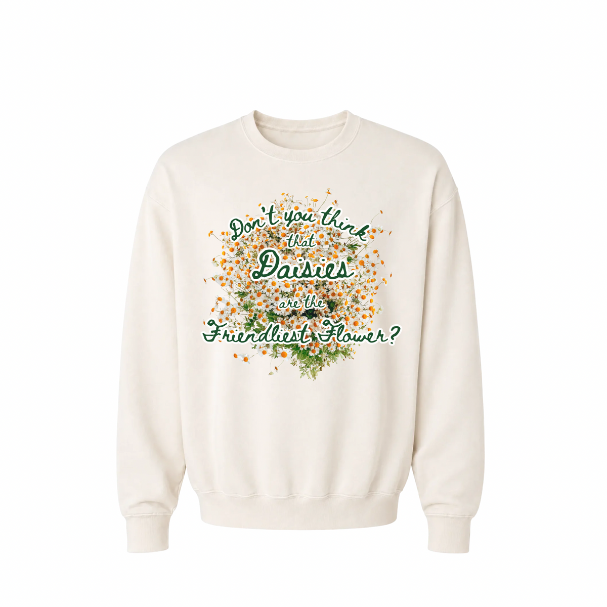 Friendly Daisies Lightweight Crew